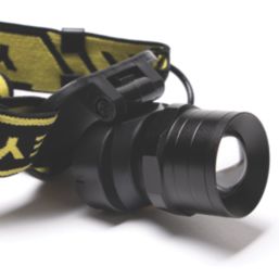 Stanley   LED Head Torch Black & Yellow 300lm