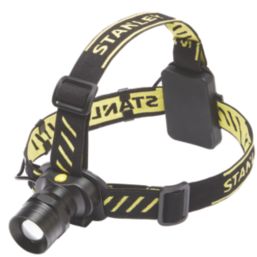 Stanley   LED Head Torch Black & Yellow 300lm