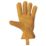 Site Driver Gloves Yellow Large