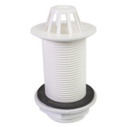 Thomas Dudley Ltd Urinal Waste Plastic Body 1 1/4" White