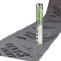 Cromar Vent 3  Lightweight Breathable Roofing Membrane Dark Grey 50m x 1.5m