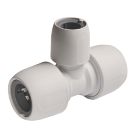 Hep2O  Plastic Push-Fit Reducing Tee 3/4" x 3/4" x 1/2"