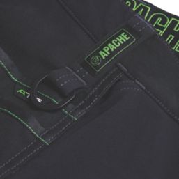 Apache Whistler Stretch Work Shorts Black 34" W