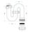 Viva Swivel 32mm Basin Magna 'S' Trap