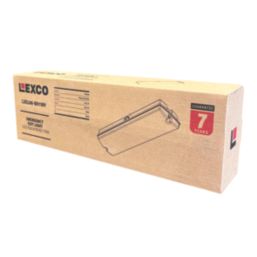 Lexco  Indoor & Outdoor Maintained or Non-Maintained Emergency Rectangular LED Bulkhead Yellow 3.5W 150lm