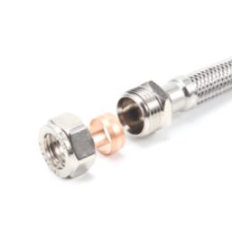 Essentials Flexible Tap Connector 15mm x 3/8" x 300mm