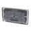Hager Sollysta WRSS82BSB  13A 2-Gang 2P+E Switched Socket Brushed Stainless Steel  with Black Inserts