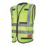 Milwaukee Premium Hi-Vis Vest Yellow 2X Large / 3X Large 46" Chest
