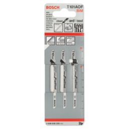 Bosch  T101AOF Multi-Material Jigsaw Blades 83mm 3 Pack