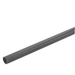 Deta TTE Round uPVC Black Conduit 20mm x 2m