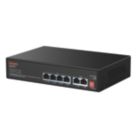 Labgear 60052PI/S 4 Port 4+2 Port PoE 10/100/1000Mbps Switch Unmanaged Gigabit PoE Network Switch Black