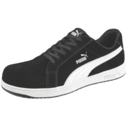 Puma Iconic Size 7  Black    Safety Trainers