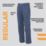 Site Sember Work Trousers Navy 40" W 32" L