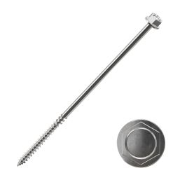 TimbaScrew  Hex Flange Thread Cutting Timber Screws 6.7mm x 150mm 200 Pack