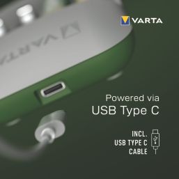 Varta Eco Charger Pro Recycled 4-Slot Battery Charger