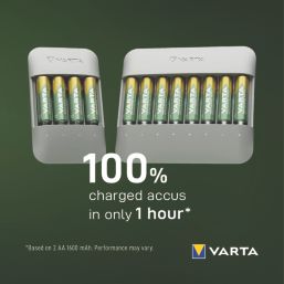 Varta Eco Charger Pro Recycled 4-Slot Battery Charger
