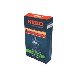 Nebo NEB-BAT-0008-G Rechargeable 18650 3.7V Li-Ion Battery