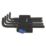 Wera 967/9 Metric Torx Holding Function L-Key Set 9 Pieces