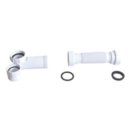 Flomasta 1 1/4-1 1/2"  Rigid Space-Saving Waterless Trap