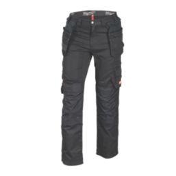 Milwaukee  Stretch Work Trousers Black 34" W 32" L