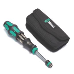 Wera Kraftform Kompakt 25 Interchangeable Screwdriver Set 7 Pieces