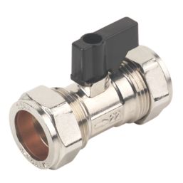 Flomasta Isolating Valve With Handle 22mm