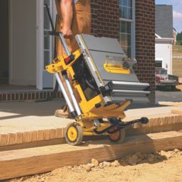 DEWALT DE7400-XJ Heavy Duty Rolling Saw Workstation
