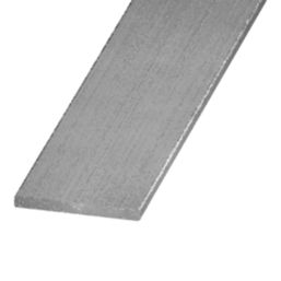 Essentials Silver Flat Profile 1m x 60mm x 1.5mm