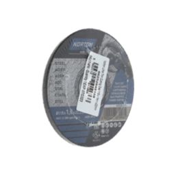 Norton  Metal Cutting Discs 115mm (4 1/2") x 22.23mm 5 Pack