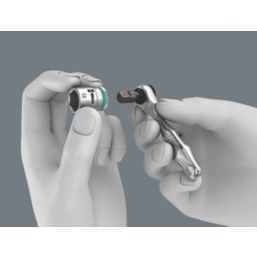 Wera Bit-Check KK 10 Zyklop Mini 1 Interchangeable Ratchet Screwdriver Bit Set 10 Pieces