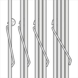 D-Line Fire Rated Spring Clip 50mm 50 Pack