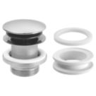 McAlpine Slotted/Unslotted Pop Up Centre-Pin Basin Waste Chrome