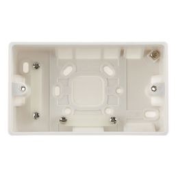 British General  2-Gang Surface Pattress  Box 47mm