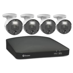 Swann Pro Enforcer SWNVK-879904-EU 2TB HDDGB 8-Channel 4K NVR CCTV Kit & 4 Indoor & Outdoor Cameras