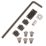 GateMate Premier Garage Door Bolt Black 450mm