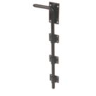 GateMate Premier Garage Door Bolt Black 450mm