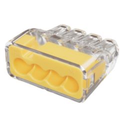 Ideal  32A 4-Way Push-Wire Connectors 100 Pack