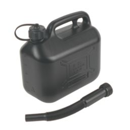 Hilka Pro-Craft Plastic Fuel Can Black 5Ltr