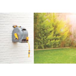 Hozelock  Compact Hose Pipe & Reel Set 12mm x 25m