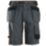 Snickers 6151 Stretch Work Shorts Steel Grey / Black 31" W