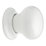 Porcelain Mortice Knobs 60mm Pair White