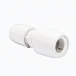 Hep2O  Plastic Push-Fit Reducing Coupler 15mm x 10mm