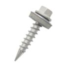 Easydrive  Flange Self Drilling Timber Roofing Double Slash Point Screws 6.3mm x 32mm 100 Pack