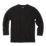 Scruffs Winslow Long Sleeve T-Shirt Black 2X Large 49-52" Chest