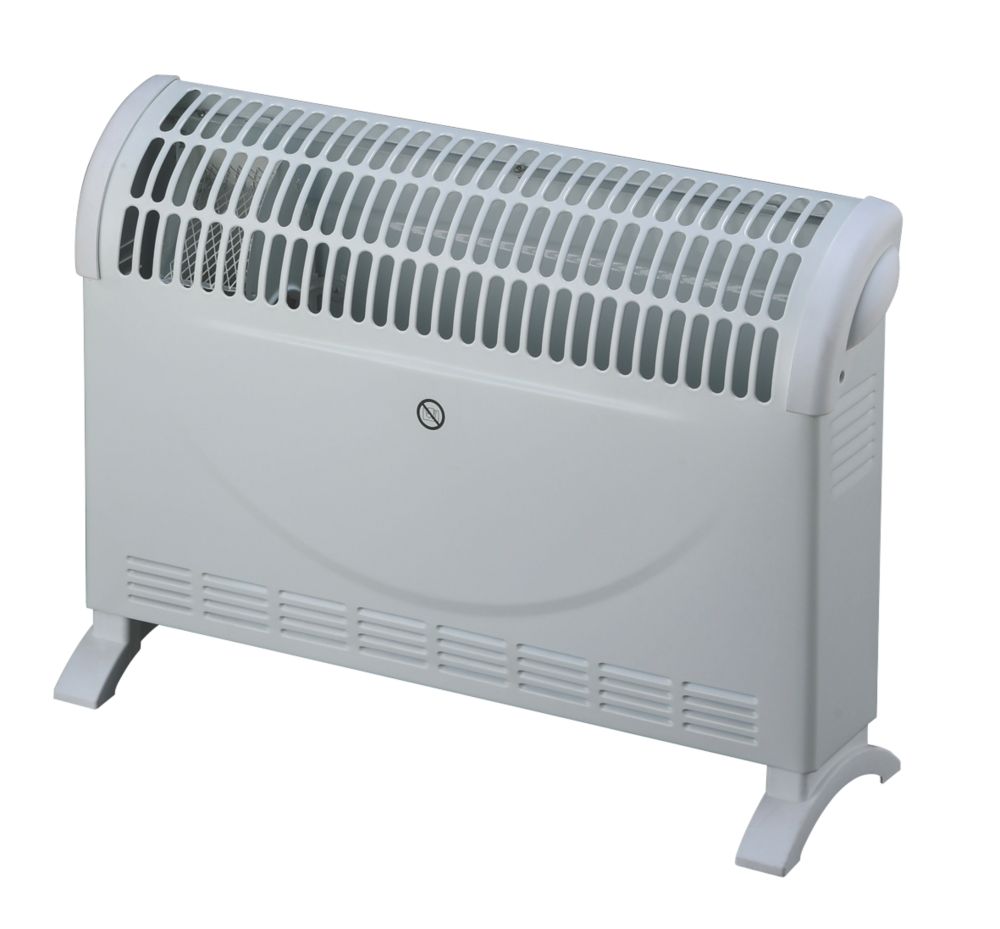 Essentials 2000W Electric Freestanding Convector Heater with Boost