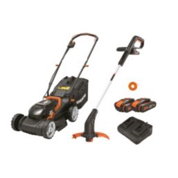 Worx WG927E 20V 2 x 2.0Ah Lithium PowerShare Cordless 40V Lawn