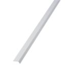 Rothley White Plastic Angle 1m x 10mm x 20mm