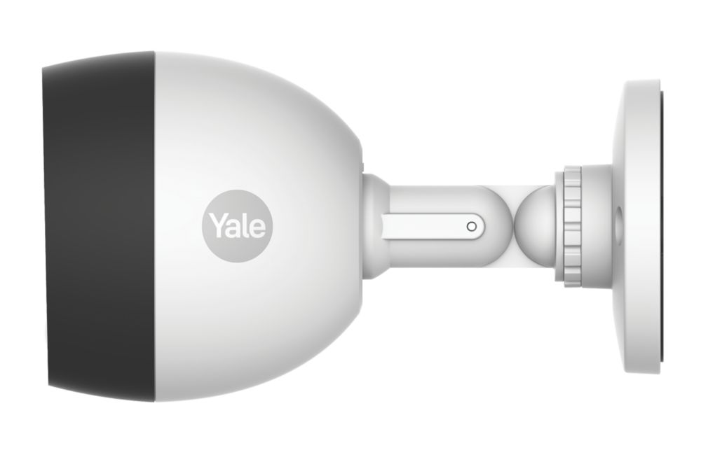 Yale YSV-1CSMD White Wired 1080p Indoor Outdoor Bullet CCTV