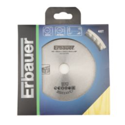 Erbauer  Wood Circular Saw Blade 165mm x 20mm 48T 1 Pieces