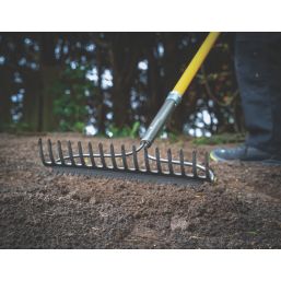 Roughneck Sharp-Edge Bow Rake 418mm